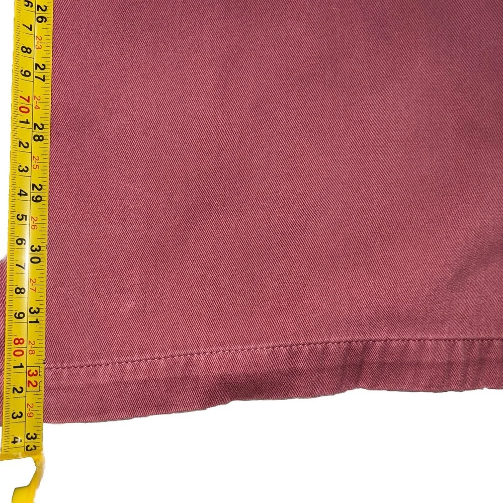 Moda International Mauve Wide Leg Chinos 14T Preppy Office Corp casual Comfort - Picture 5 of 7